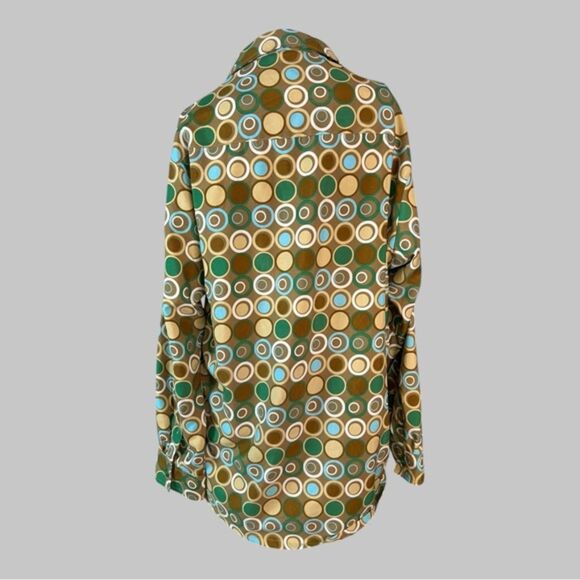 Vintage 1970s Men's Button Down Shirt- Medium - Picture 2 of 6